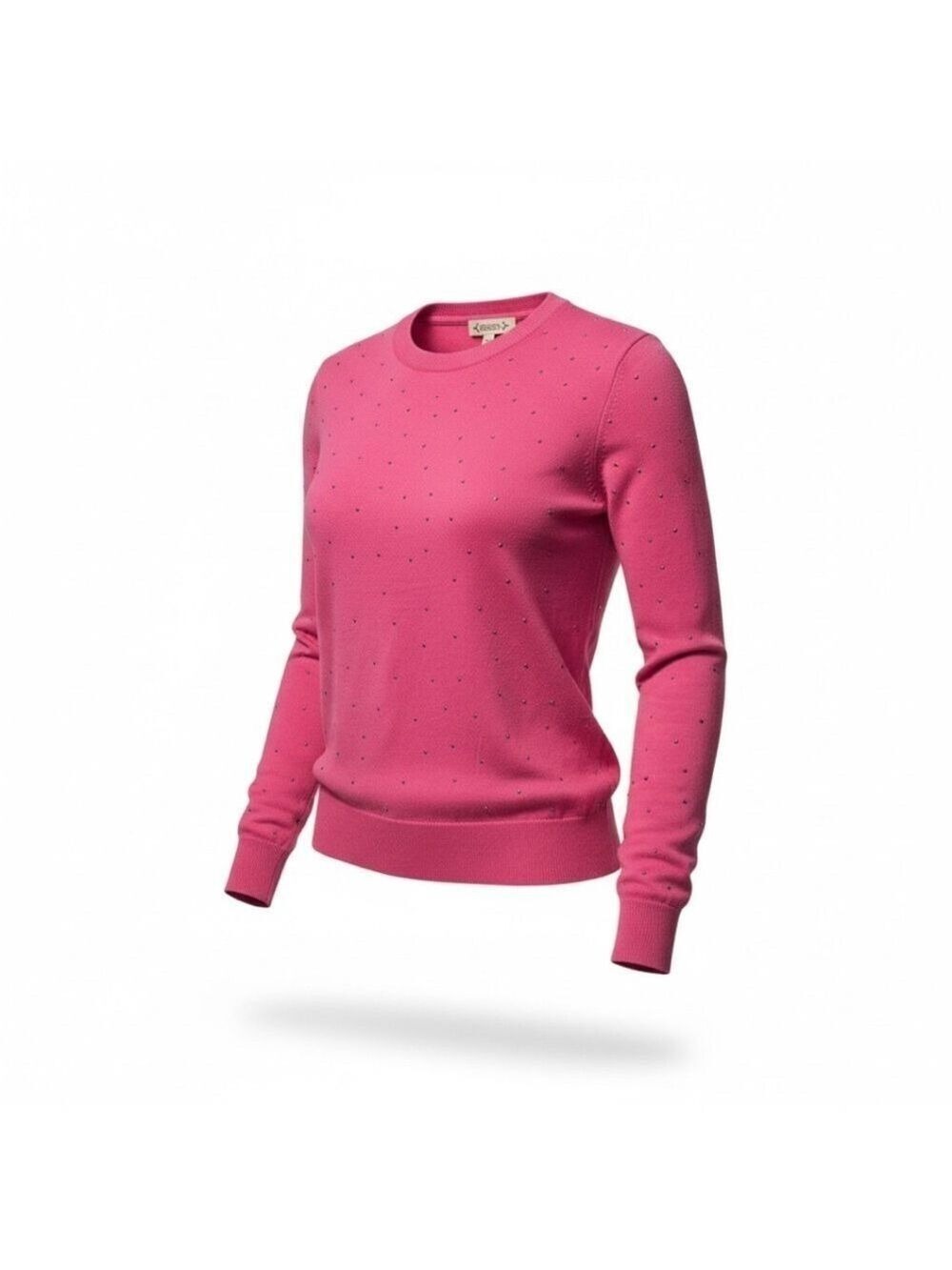 Nanette Lepore Fuchsia Crew Neck Sweater